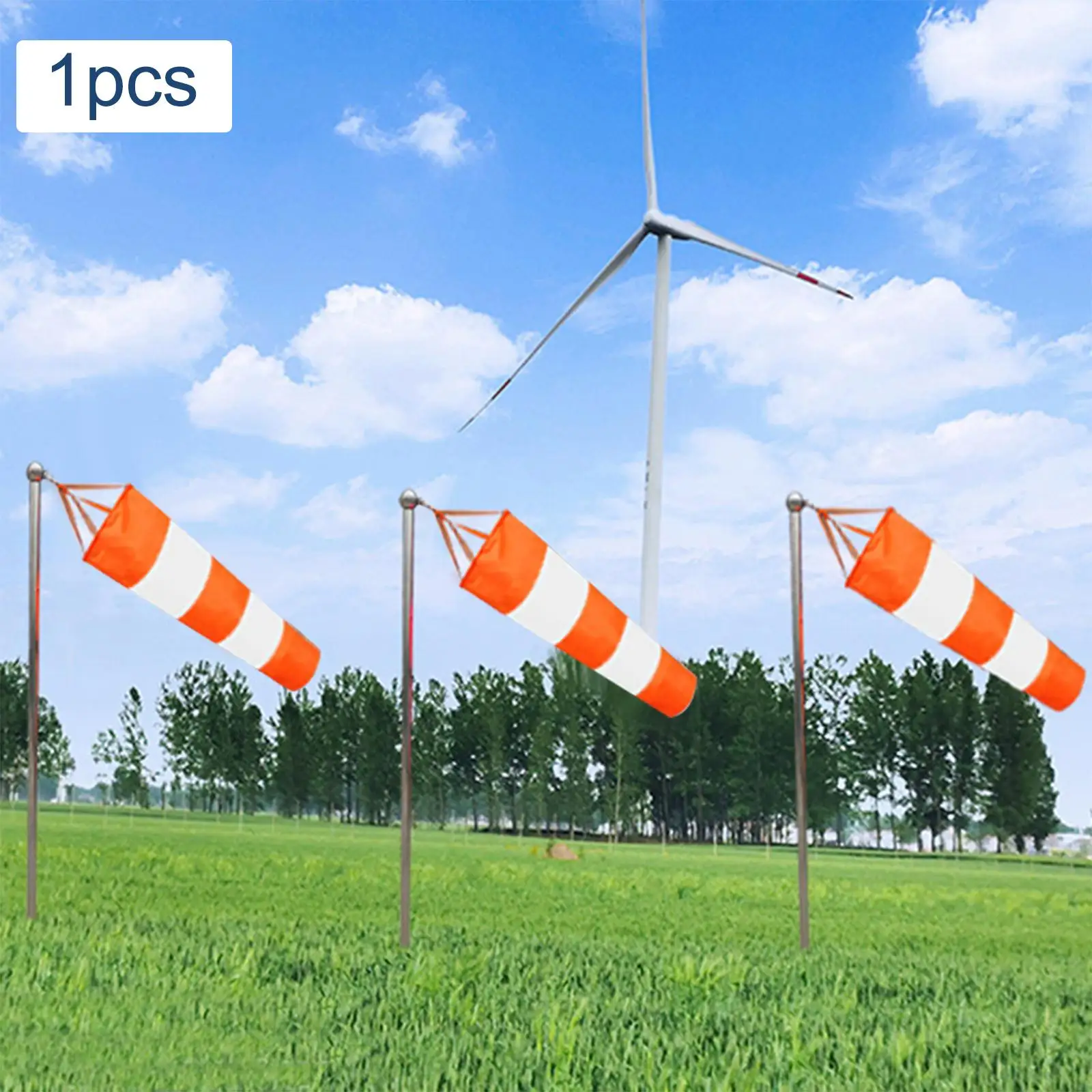 Hanging Airport Windsock Lightweight for Park Wind Direction Shooting Range