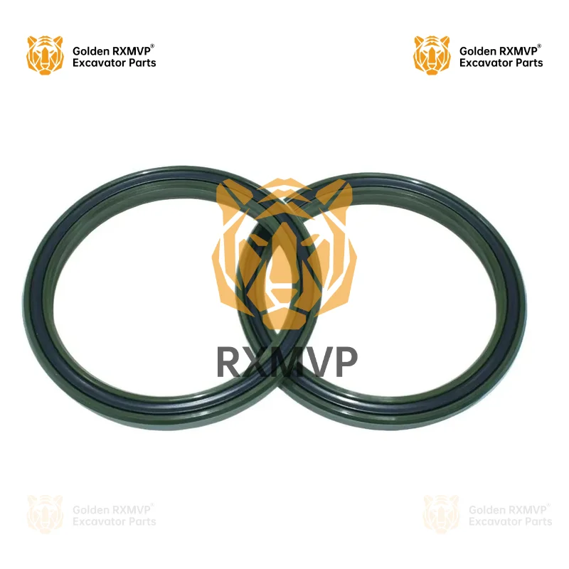 For Oem Sj Brand Excavator Hydraulic Piston Rod Seals Of Mus2 Green