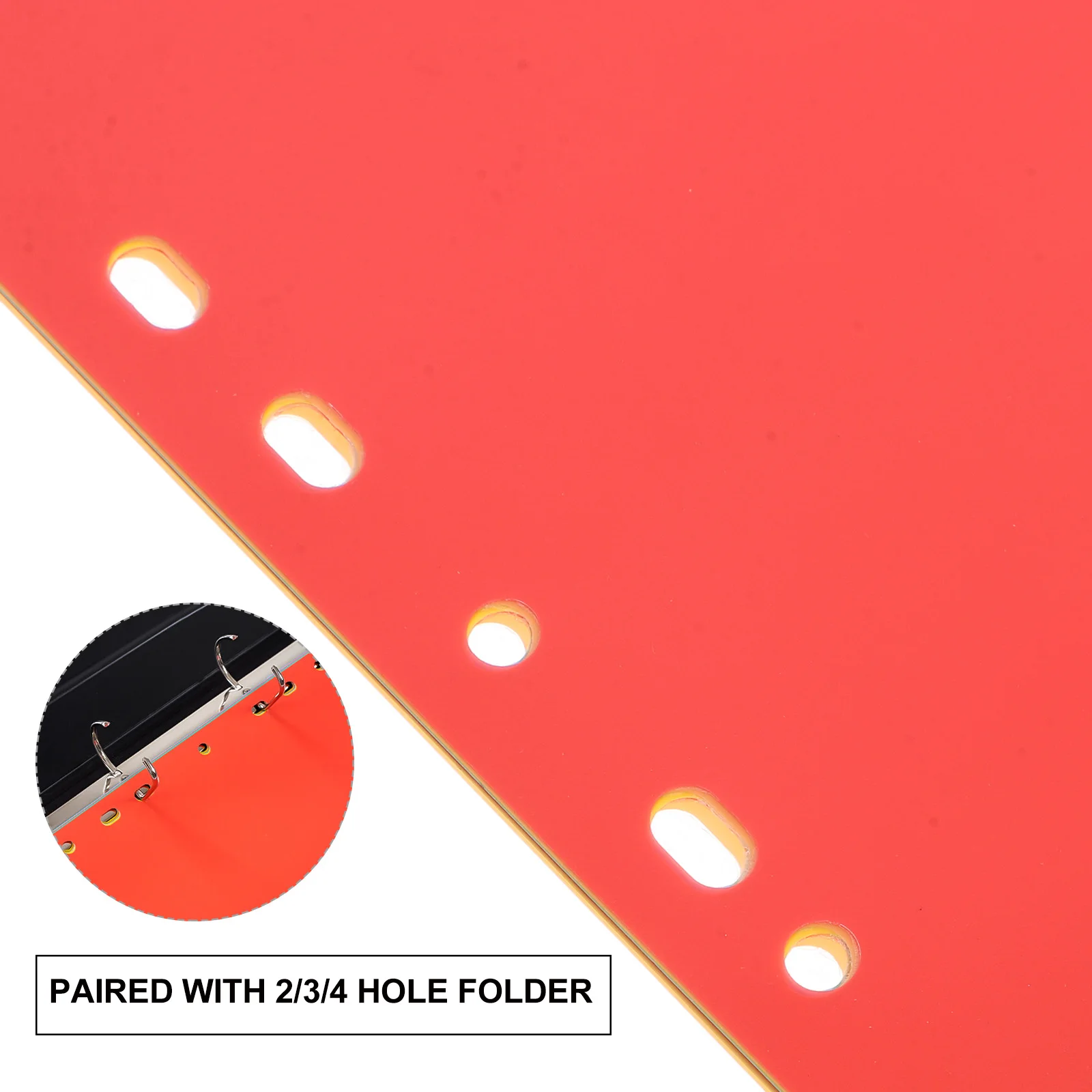 A4 Separated Loose Leaf Page Dividers Folder Number File PP Book Binder Plastic Binders Tabs Book Binder Dividers A4 Page Marker