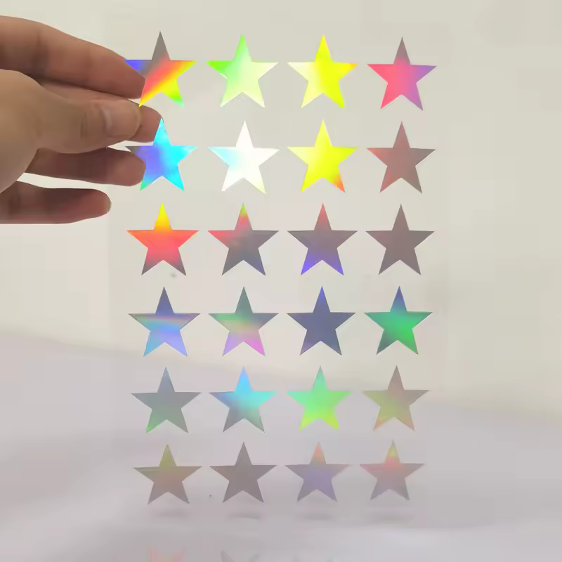 Self Adhesive Laser Engraved Heart Stickers Decorative Paper - Image 9