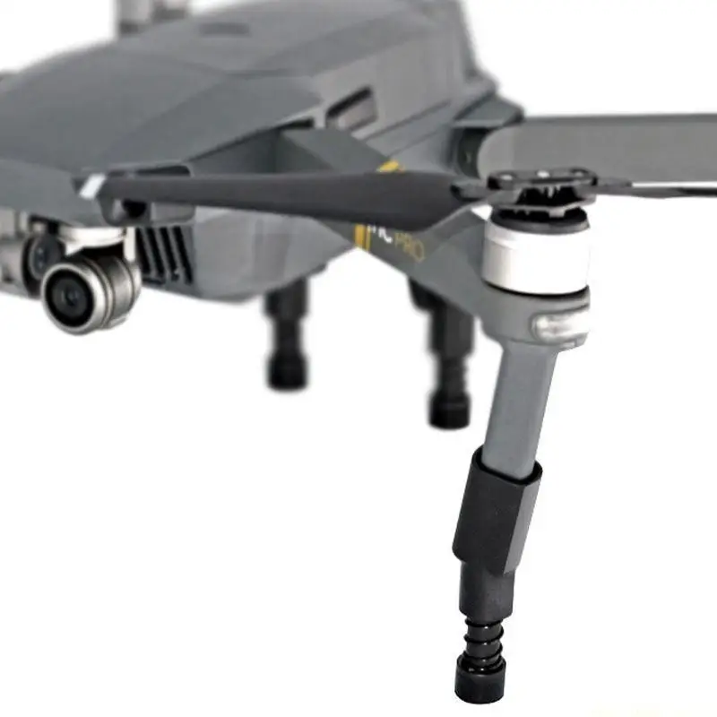 F62C Extended Landing Gear for Mavic Height Extension Landing Feet Support Protector Spring Extend Feet Fit for Mavic