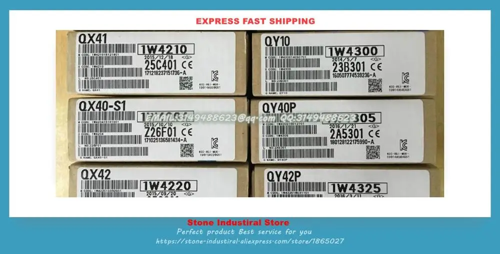 

Q Series PLC QH42P QI60 QY81P QY50 QX10 QX41Y41P QY18A QY70 QY10 QY22 QX42-S1 QX82-S1 Module New