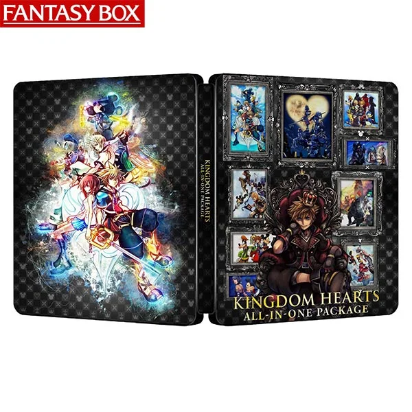 Kingdom Hearts all in one Package Edition Steelcase FantasyBox (Customization,Steel case,Game CD not included)