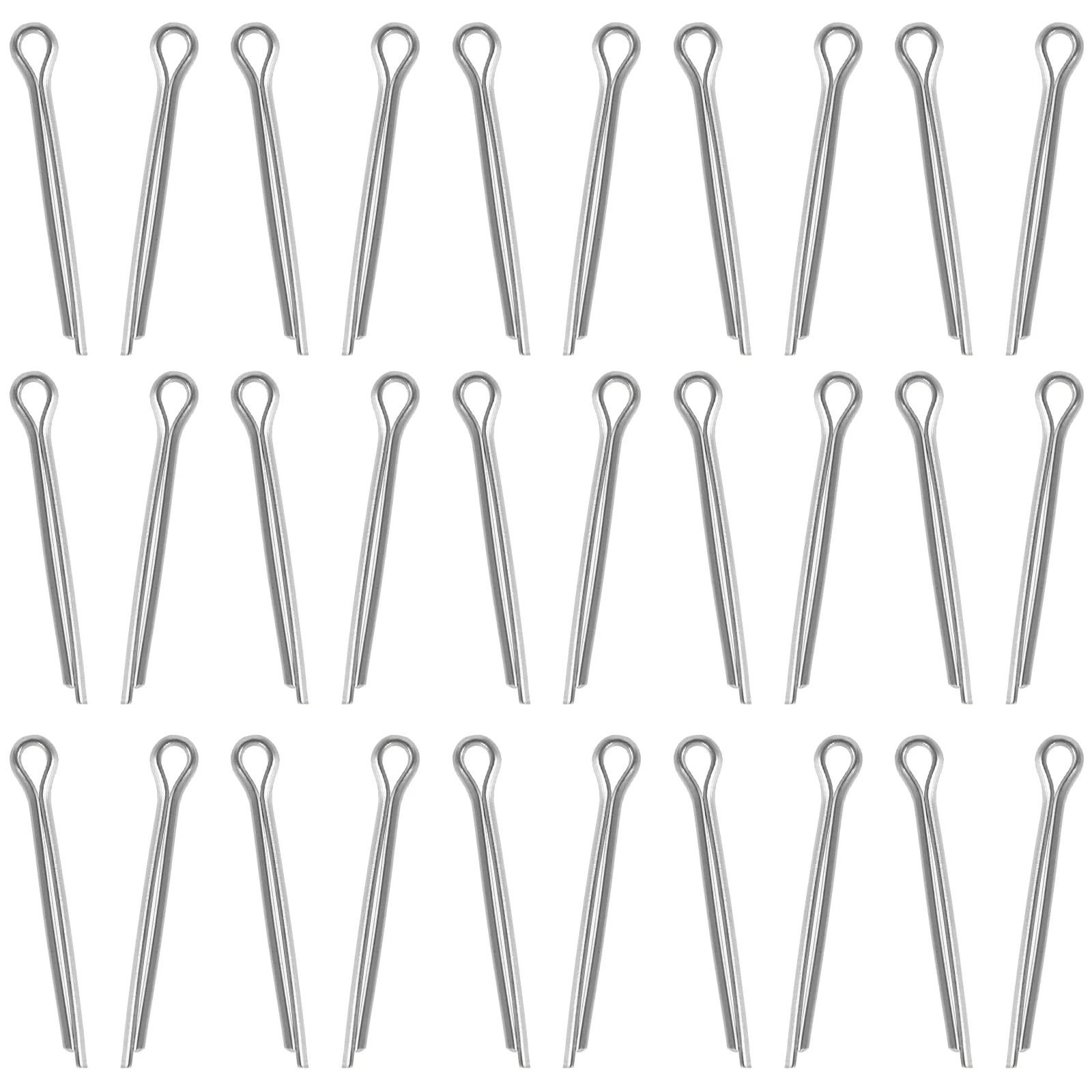 30Pcs Brake Pads Locking Pins Stainless Steel Reliable Performance Economical Solution for Mountain Bikes Small Steel Pins