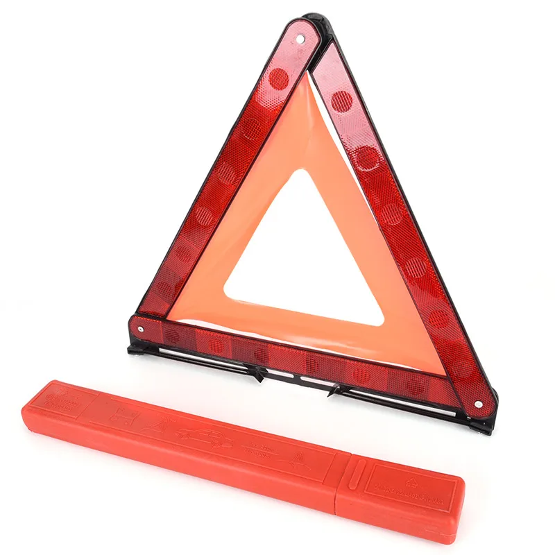 Large Warning Car Triangle Reflective Road Emergency Failure Triangle Safety Stop Sign Reflective Tripod