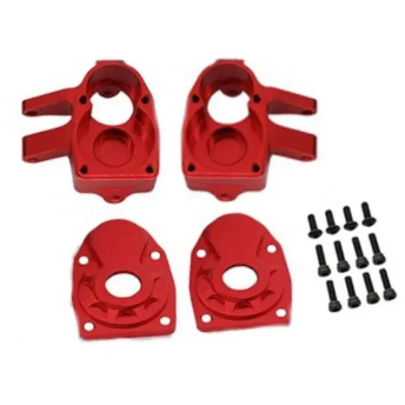 FOR Aluminum Alloy Front Rear Axle Steering Knuckles Housing for 1/10 RC Crawler Axial Capra F9 Portal SCX10 III AXI03007