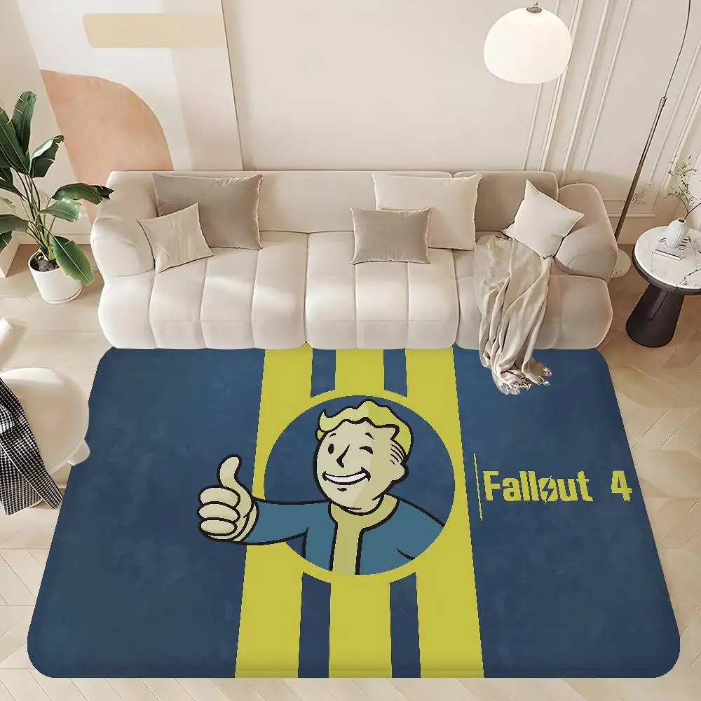 

Games V-Vault T-Tec Logo Floor Mat Rectangle Anti-slip Home Soft Badmat Front Door Indoor Outdoor Mat Hotel Decor Mat