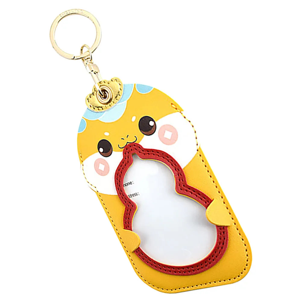 

Holder Fulu Snake Key Chain Chinese New Year Decorations Empty Lotion Bottles