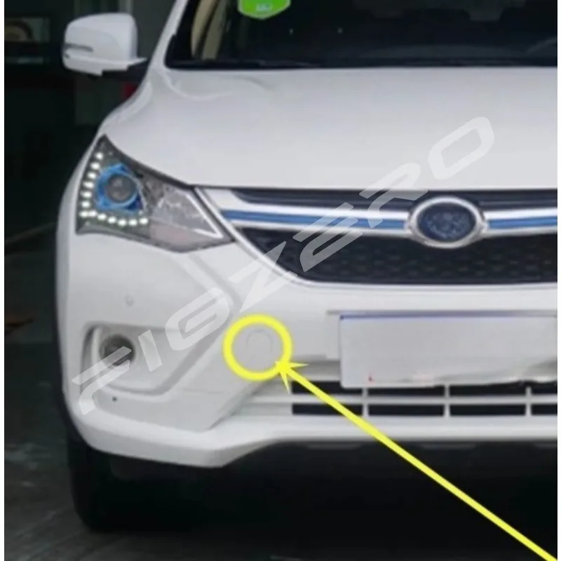 SA-2803112 Front Rear Bumper Tow Hook Cover Blanking Cap Tows Eye Plug for BYD Song EV DM 2016 2017 2018 White Black Orange