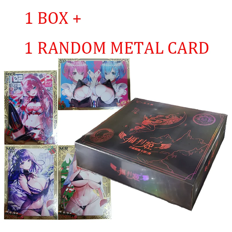 Fuliji Goddess Story Collection Cards Welfare Maiden Swimsuit Bikini Feast Booster Box Children Kids Toys And Hobbies Gift