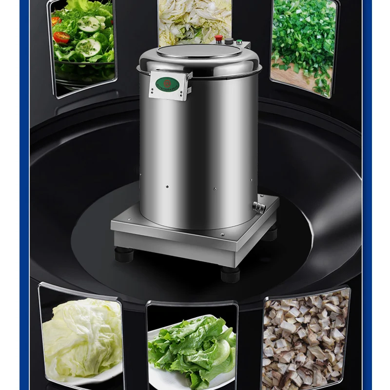 مجفف طعام من الفولاذ المقاوم للصدأ لتجفيف الفواكه والخضروات آلة طرد مركزي فردية لتجفيف الفاكهة 20 لتر