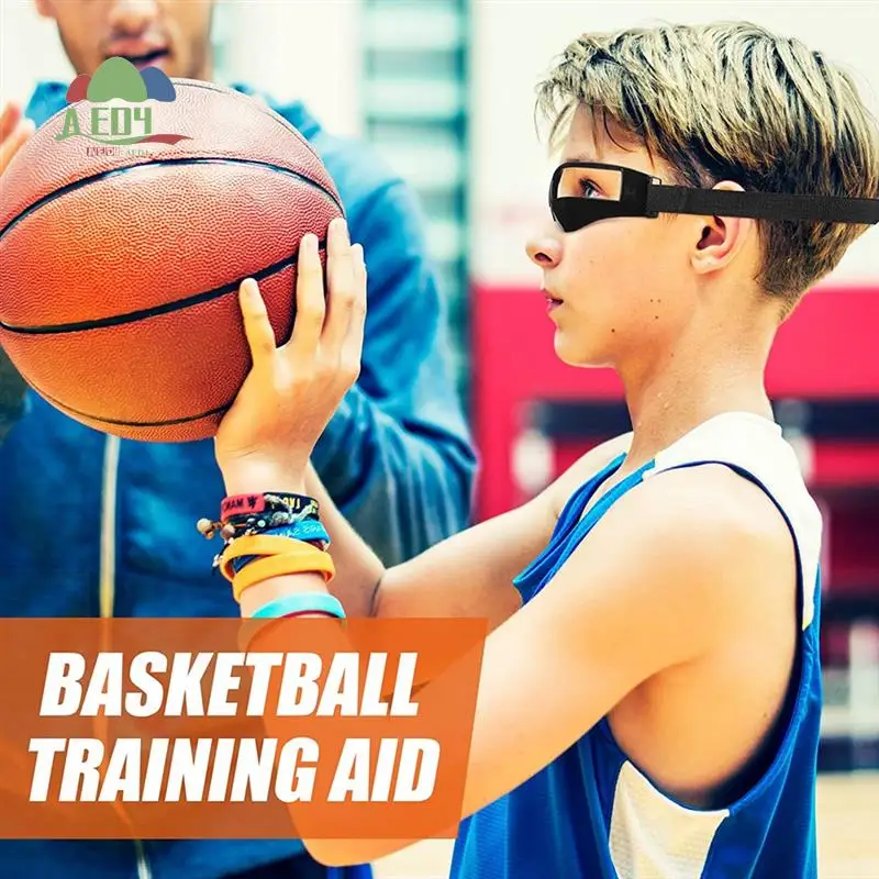 

AED4-3Pc Sports Dribble Specs Basketball Training Equipment Basketball Goggles Dribbling Aids Adjustable Dribbling Glasses