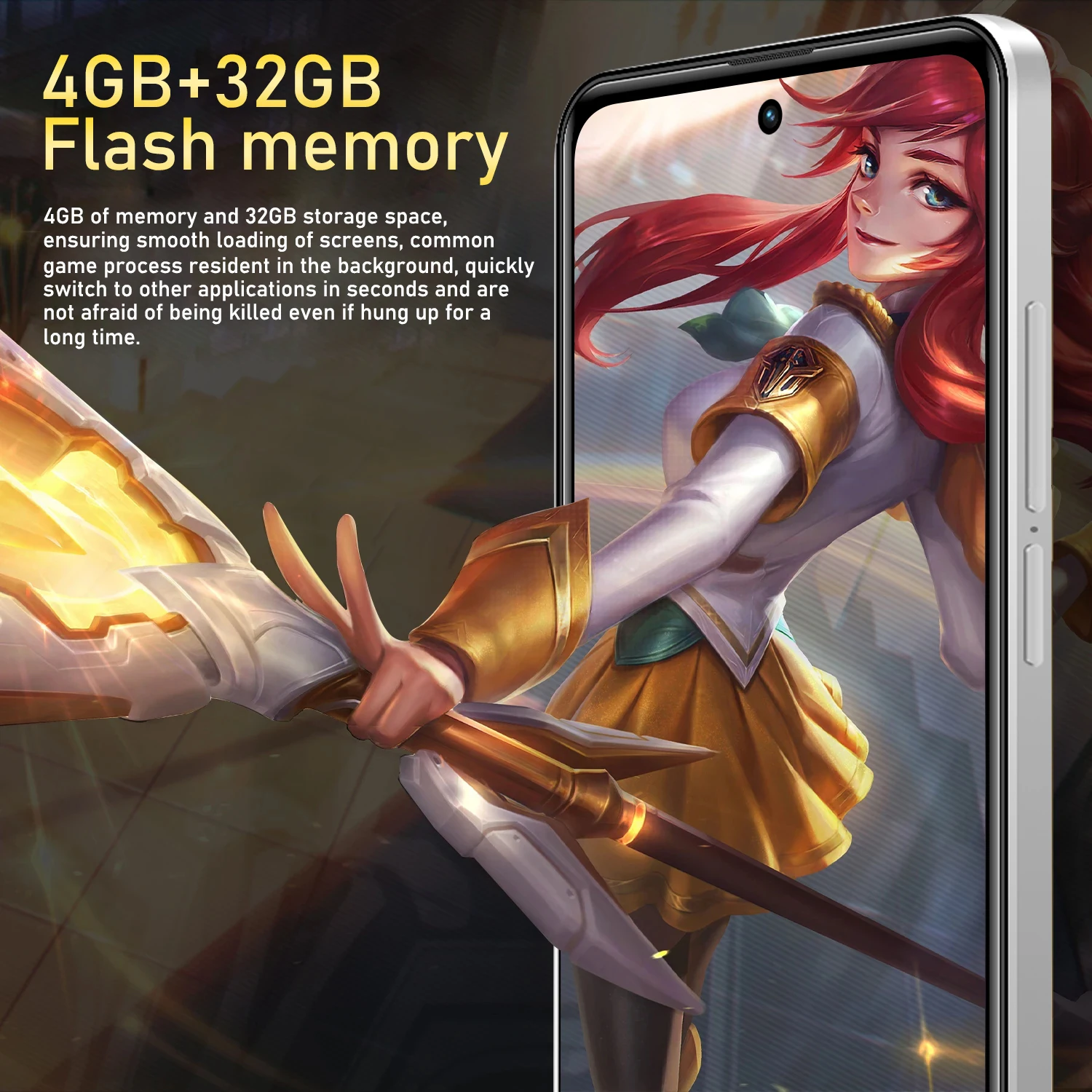 FUFFI P80 Pro Smartphone Cellphone Android 12 6.56 inch Screen,4+32GB 5+13MP Mobile Phone 3100mAh For Google Play Store Phone