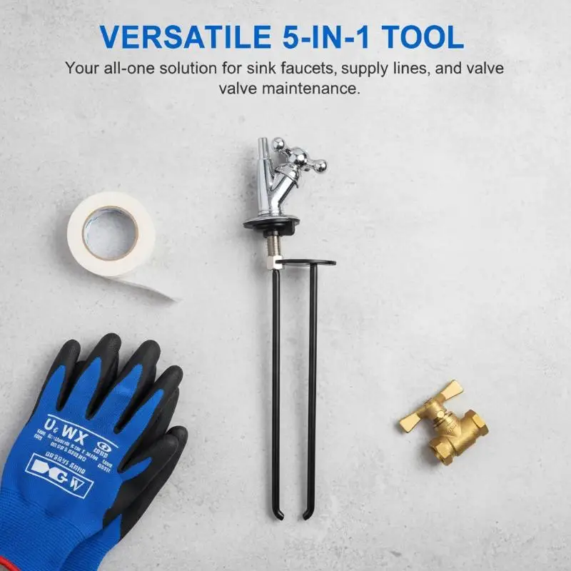 Universal 2Pcs Sink Wrench 2026 New, Multifunctional Basin Faucet Plumbing Tool, Tight Spaces Under Sink Wrench Kitchen Bathroom, Home Faucet Repair Wrench - W2 Universal 2Pcs Sink Wrench 2026 New, Multifunctional Basin Faucet Plumbing Tool, Tight Spaces Under Sink Wrench Kitchen Bathroom, Home Faucet Repair Wrench - W2
