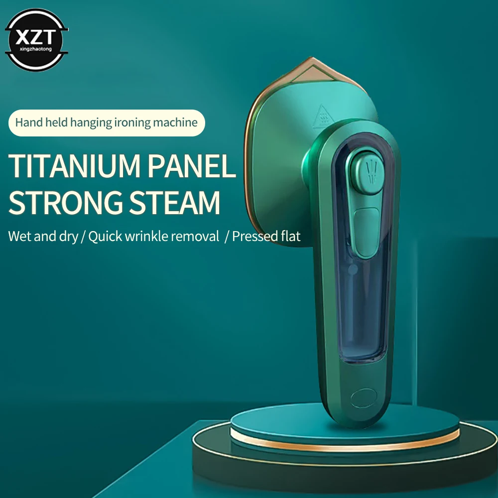 Portable Mini Ironing Machine Home Handheld Wet Drying Double Use Small Electric Travel Clothes Steam Iron