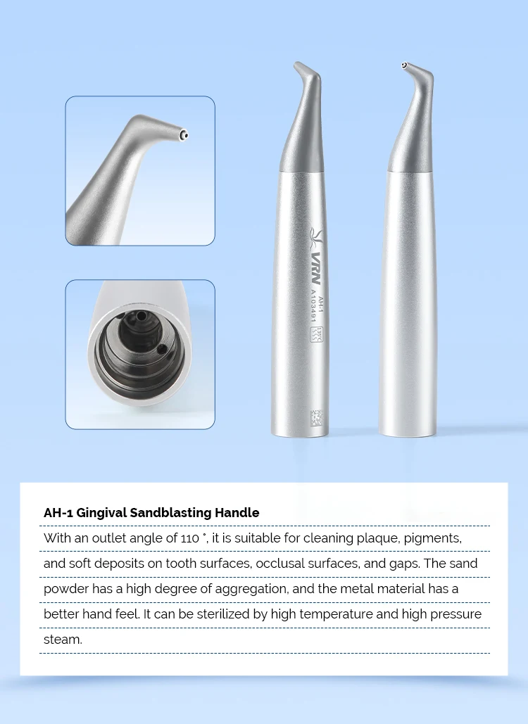 AZDENT Dental Air Polisher Dental Subgingival Handstück Griff Düsen Werkzeug Passend für EMS Air-Flow Ultraschall-Periodontal-Scaler – Detail 5