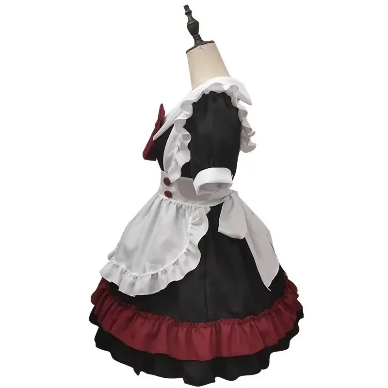 Disfraz de Halloween, Disfraz de Lolita, Disfraz de Vampiresa, Vestido de Manga Corta, Accesorios, Trajes para Fiestas Temáticas, Disfraces de Juego de Roles para Mujer