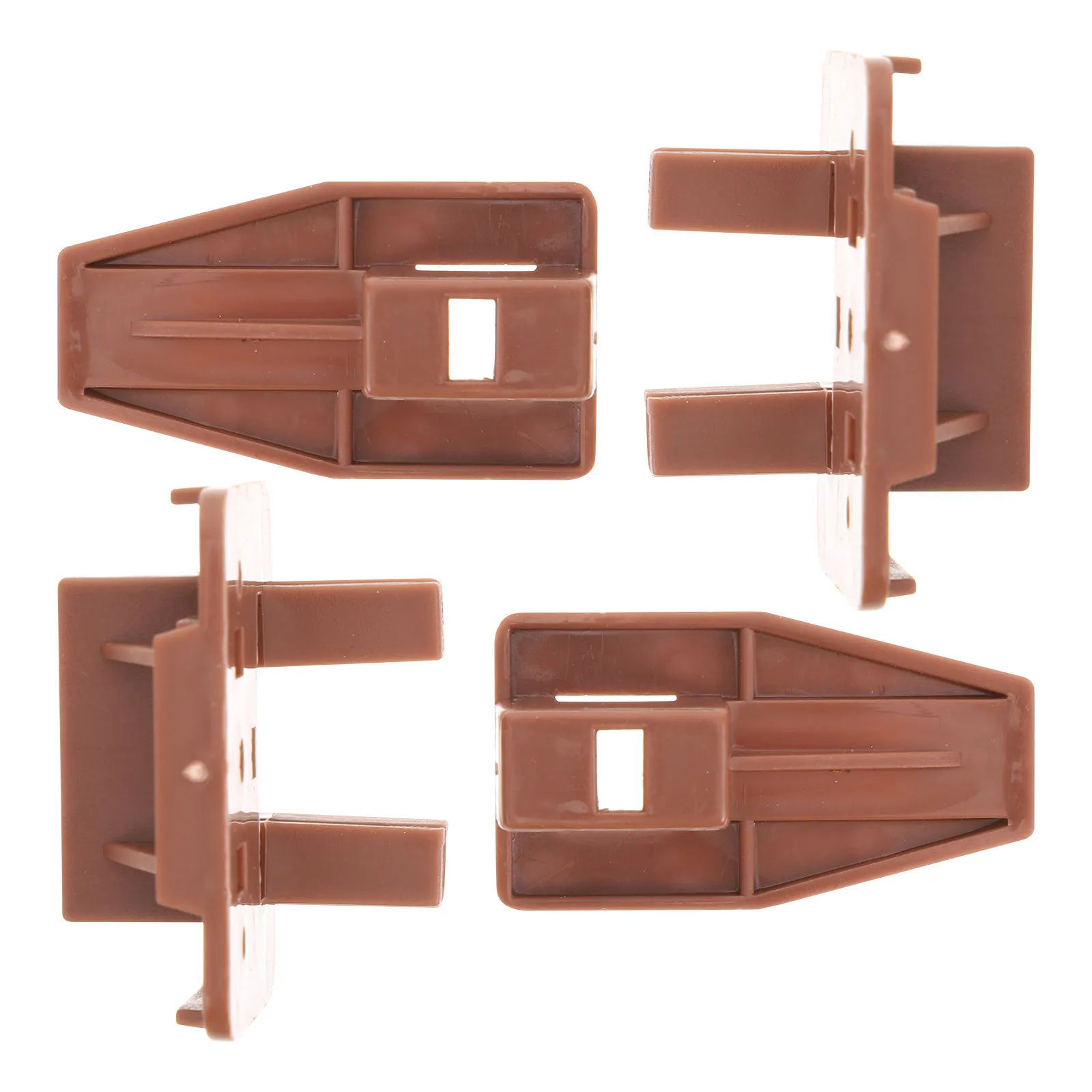 

2Sets Drawer Repair Kit Accurate Installation Stops for Various Furniture Slides Durable Practical Design Drawer Repair Kit