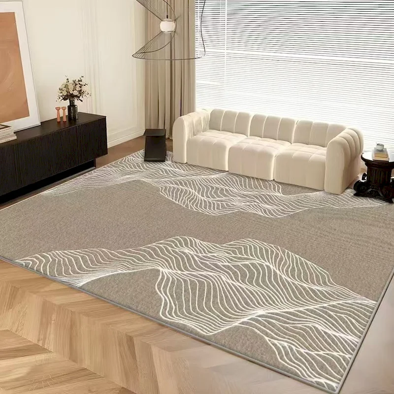 VIKAMA Abstract Area Modern Simple Anti Slip Large Foot Mat Living Room Interior Home Decoration Home Decoration Carpet