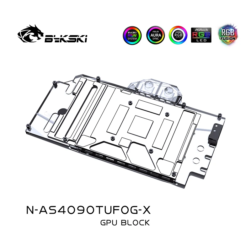 Bykski GPU Block Use for ASUS TUF Gaming GeForce RTX 4090 OG Graphics Video Card Water Cooling / Radiator N-AS4090TUFOG-X