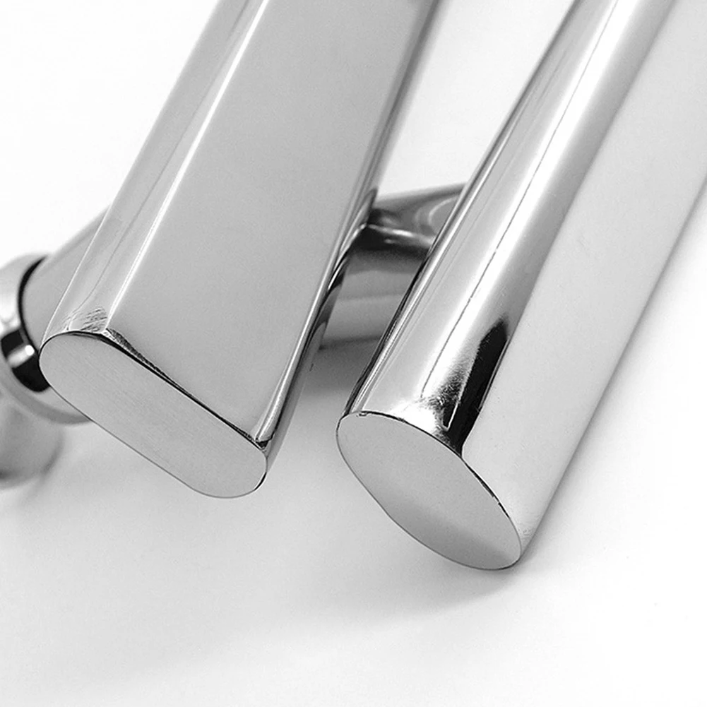 Shower Door Handle Stainless Steel Bathroom Glass Door Handle Bathroom Push-pull Door Handle Shower Room Door F-type Handle