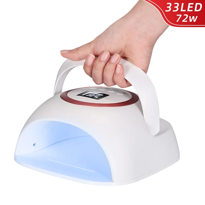 

UV LED Lamp For Nails Professional Dryer With Automatic Infrared Sensing Nail Drying Lamp For Gel Polish Hand And Foot Care Tool