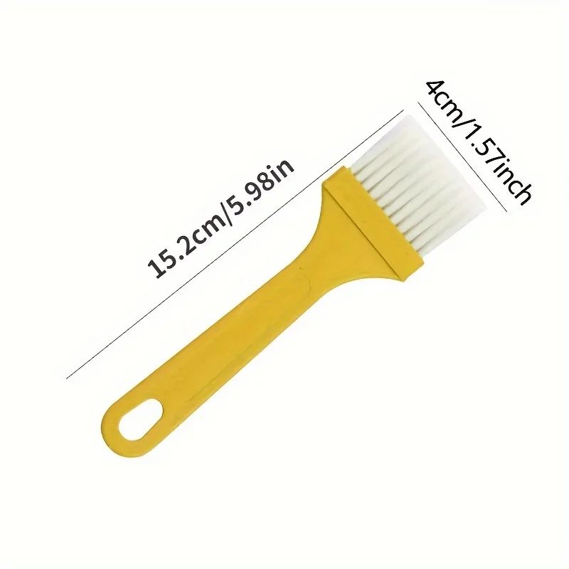 3 uds, cepillo de aceite, cepillo para hornear de calidad alimentaria, cepillo para barbacoa portátil, cepillo de aceite para cocinar en casa, cepillo de aceite creativo para barbacoa,