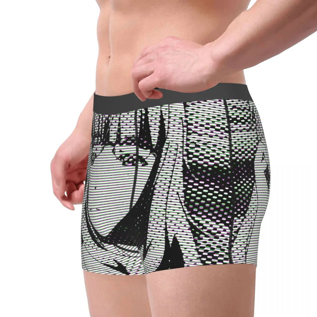 Anime - Strike Witches Underpants Breathbale Panties Male Underwear Print Shorts Boxer Briefs