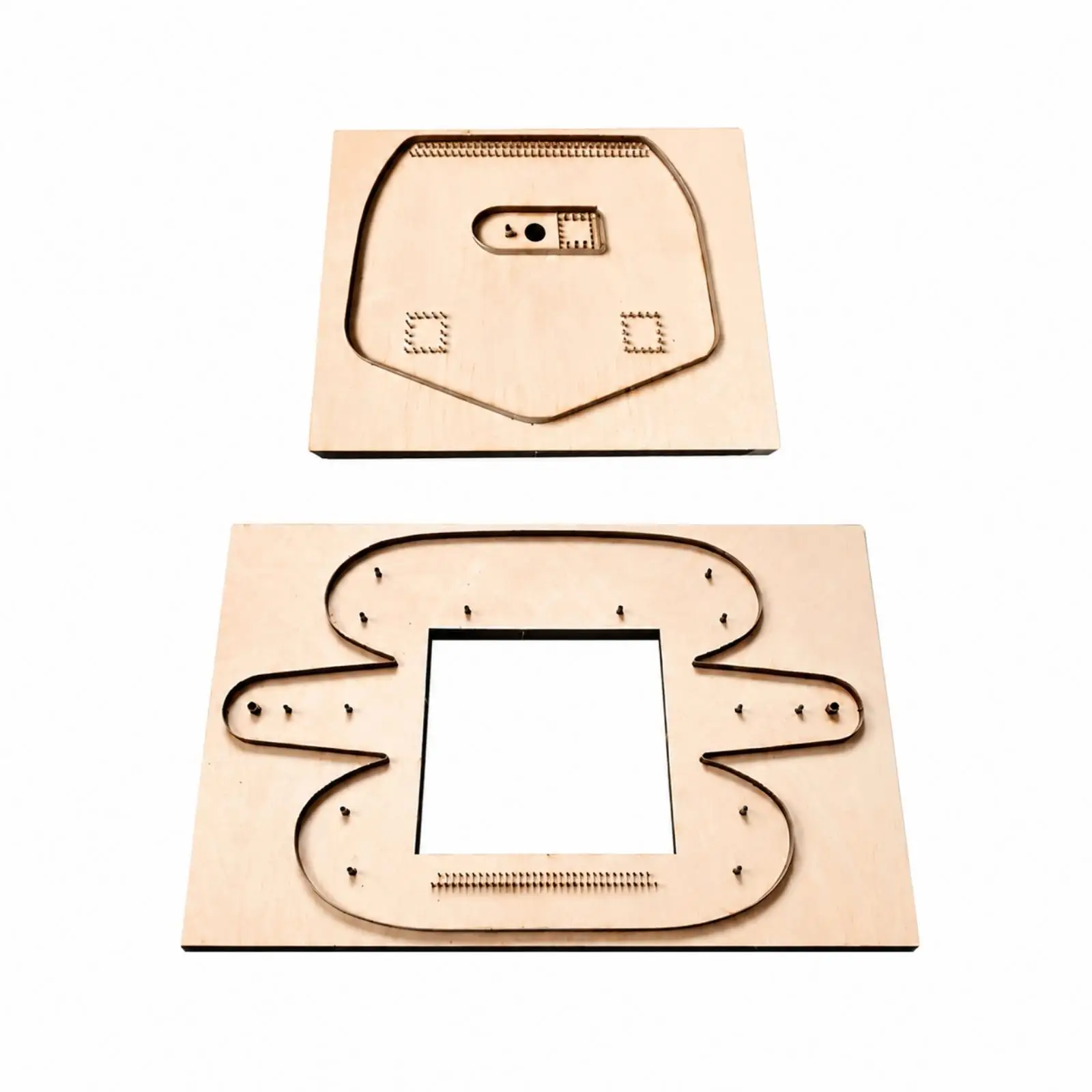 Crossbody Bag Cutting Die Long-Lasting Bag Panel Cutting Mold Wooden Die with Steel Blades Sharp Craft Tool Sturdy