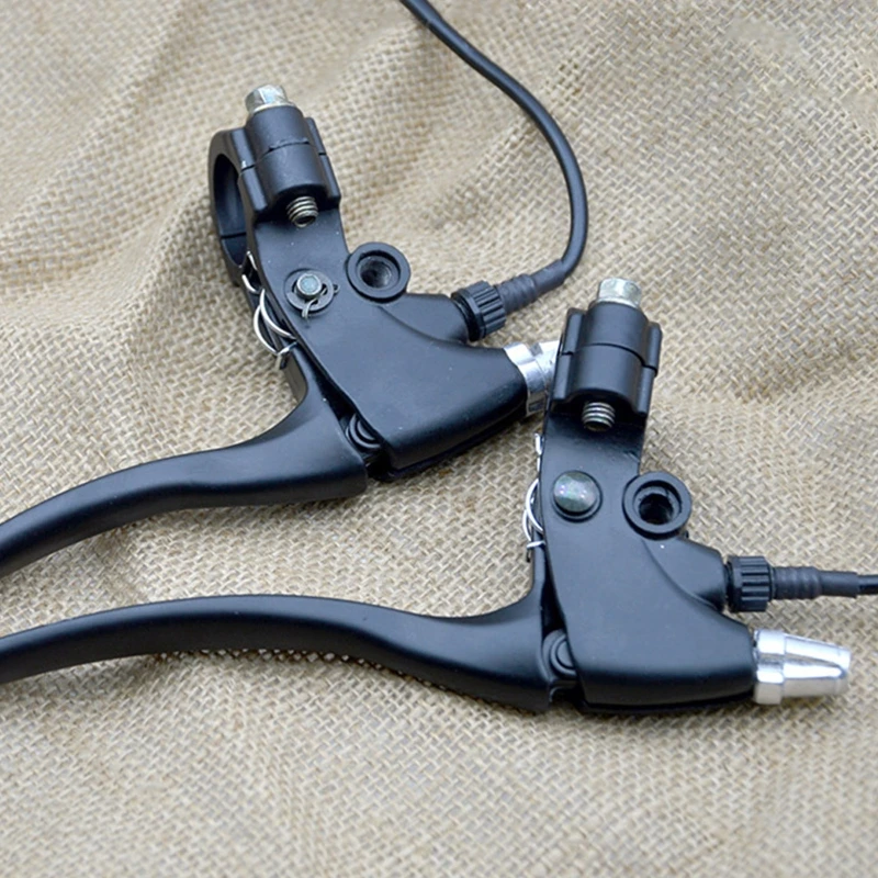 2Pcs E Bike Bremshebel Aluminium Legierung Links Rechts Hand Bremse Stromausfall Hand Bremshebel Für Elektrische Fahrrad Roller