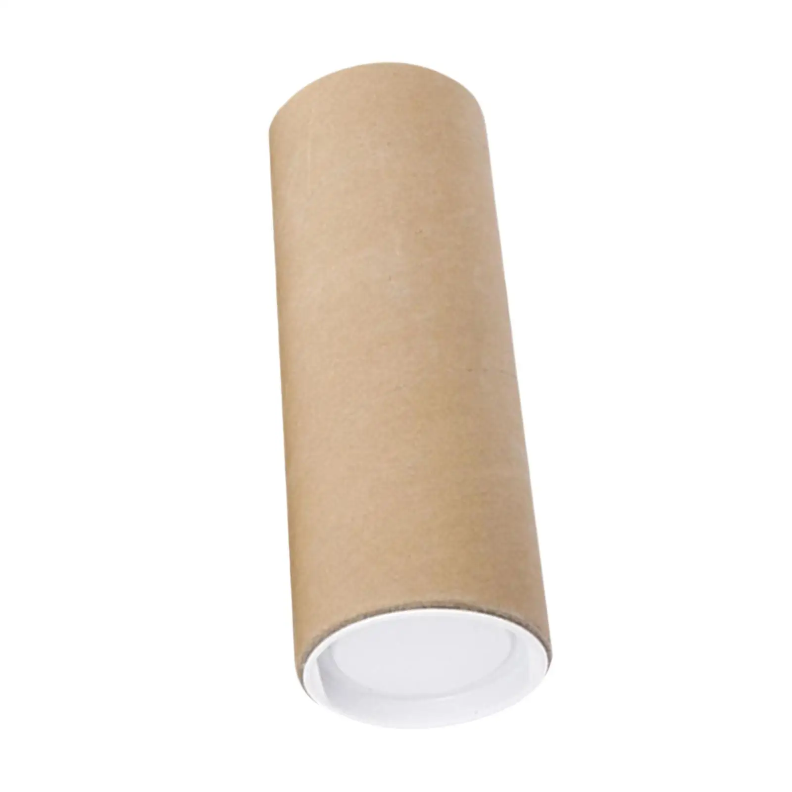 Mailing Tube Portable Poster Tube with End Caps Practical Storage for Documents Artwork and Paintings