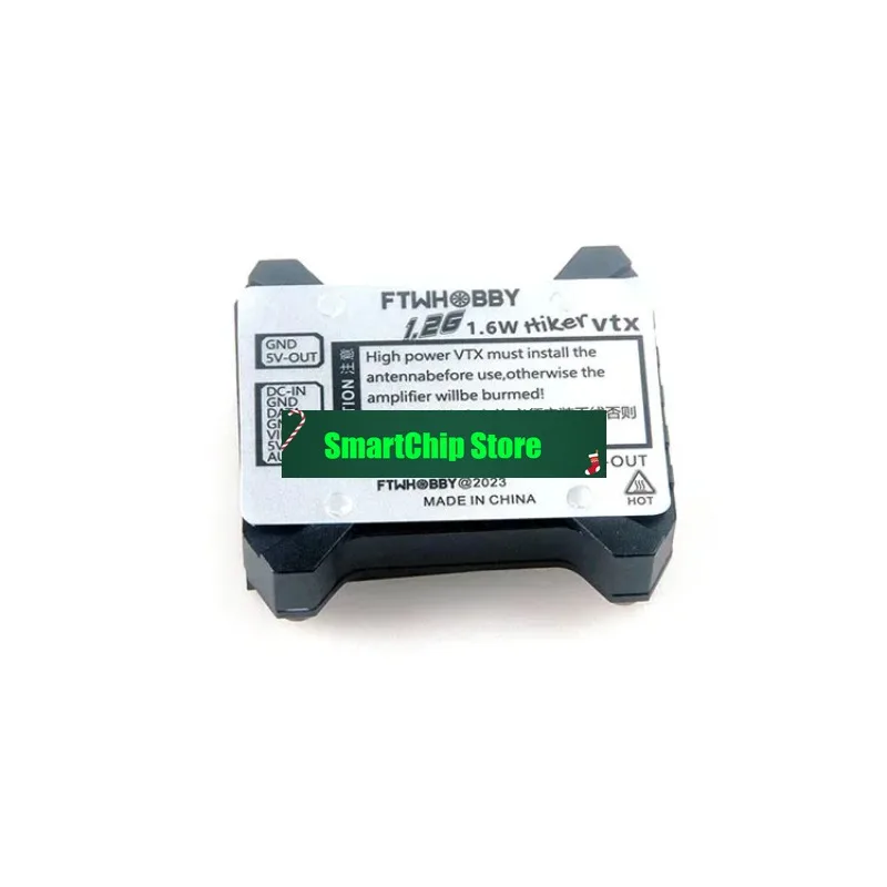 StoreFTWHobby Hiker Long Range FPV VTX 1.6W 1.2G 9CH LiPo Module For DIY FPV Parts 2 - 6S High Power Reliable DesignDrone Parts