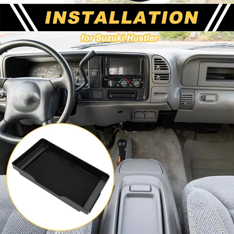 

Suitable For Suzuki HUSTLER 2021-2025 Front Passenger Dashboard Storage Tray, Only Applicable To Flip Over Interior Accessories.