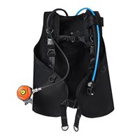 TUDIVING-Diving Buoyancy Compensator Device for Diving Hookah, BCD Compatible Diving Ventilator,Underwater Breathing Device