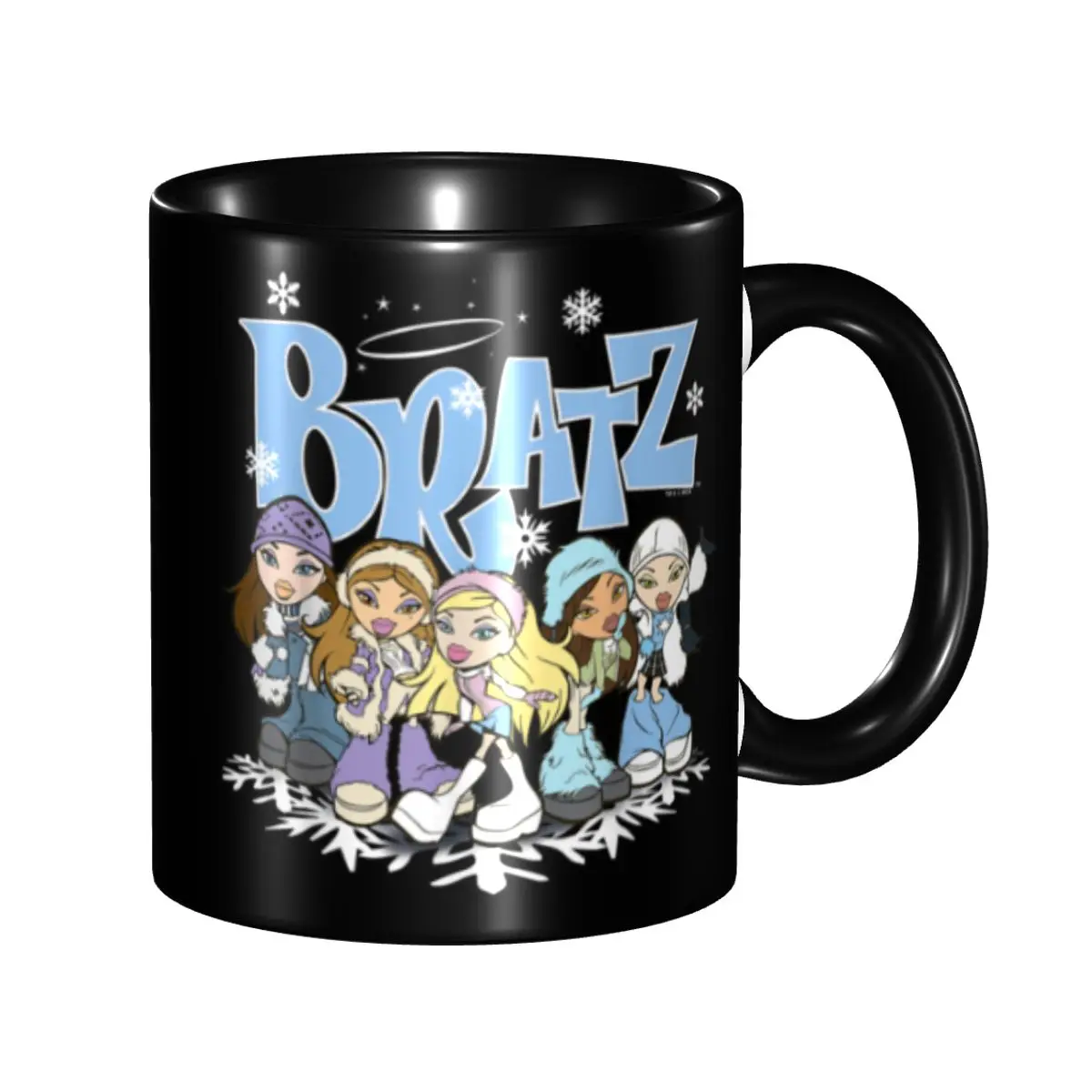 

Customized Bratz Rock Angelz Cartoon Anime Movie Coffee Mugs DIY Ceramic Tea Milk Cup