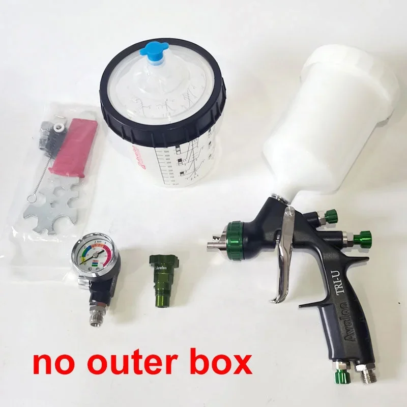 

Spray Gun TRI-U Automotive Paint Topcoat Spraying 1.3 Caliber High Atomization Slit Nozzle Spray Gun