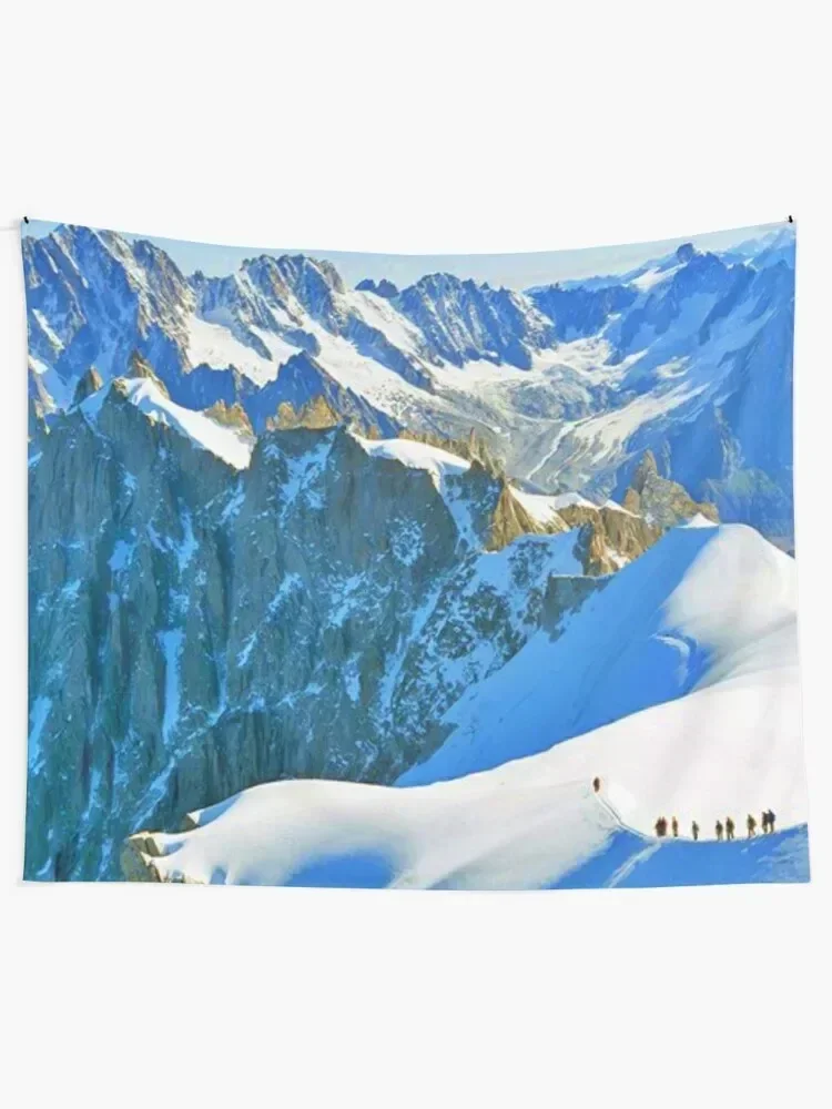 Chamonix, French Alps, France Tapestry Home Decorations Wall Mural Room Decore Aesthetic Tapestry