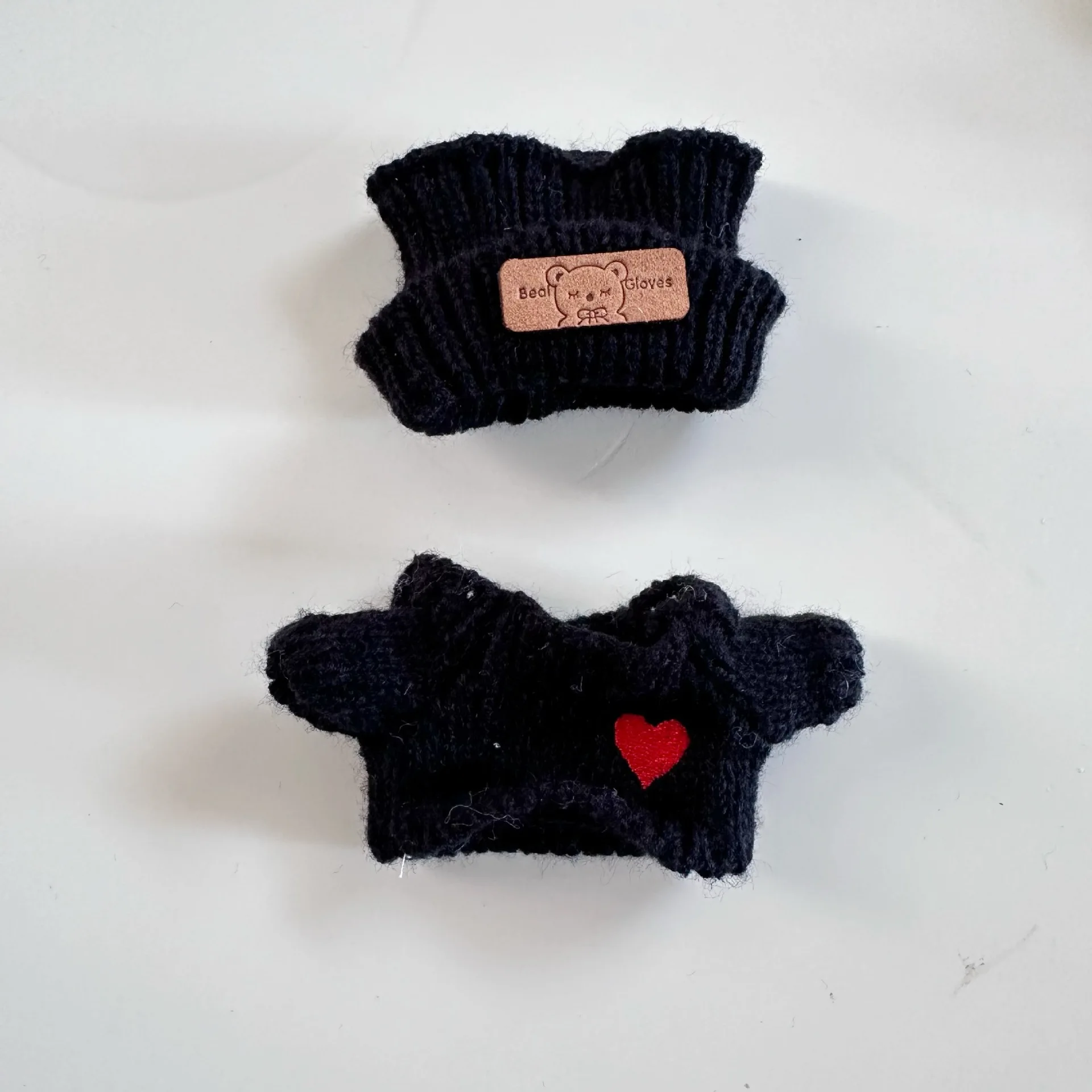 Ropa de muñeca para 17CM, ropa Labubu, sombrero, ropa tejida, ropa de muñeca de peluche Love Serise para muñecas Labubu I II Idol, regalo para seguidores