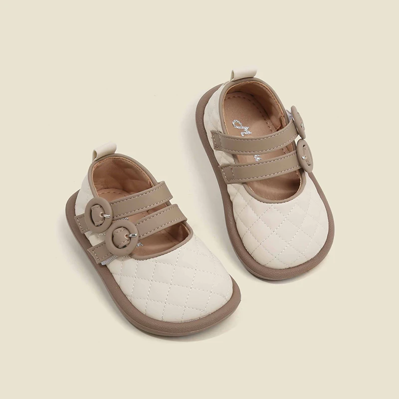 

Girls leather shoes one year old baby children's shoes spring new princess shoes female baby shoes children's walking shoes