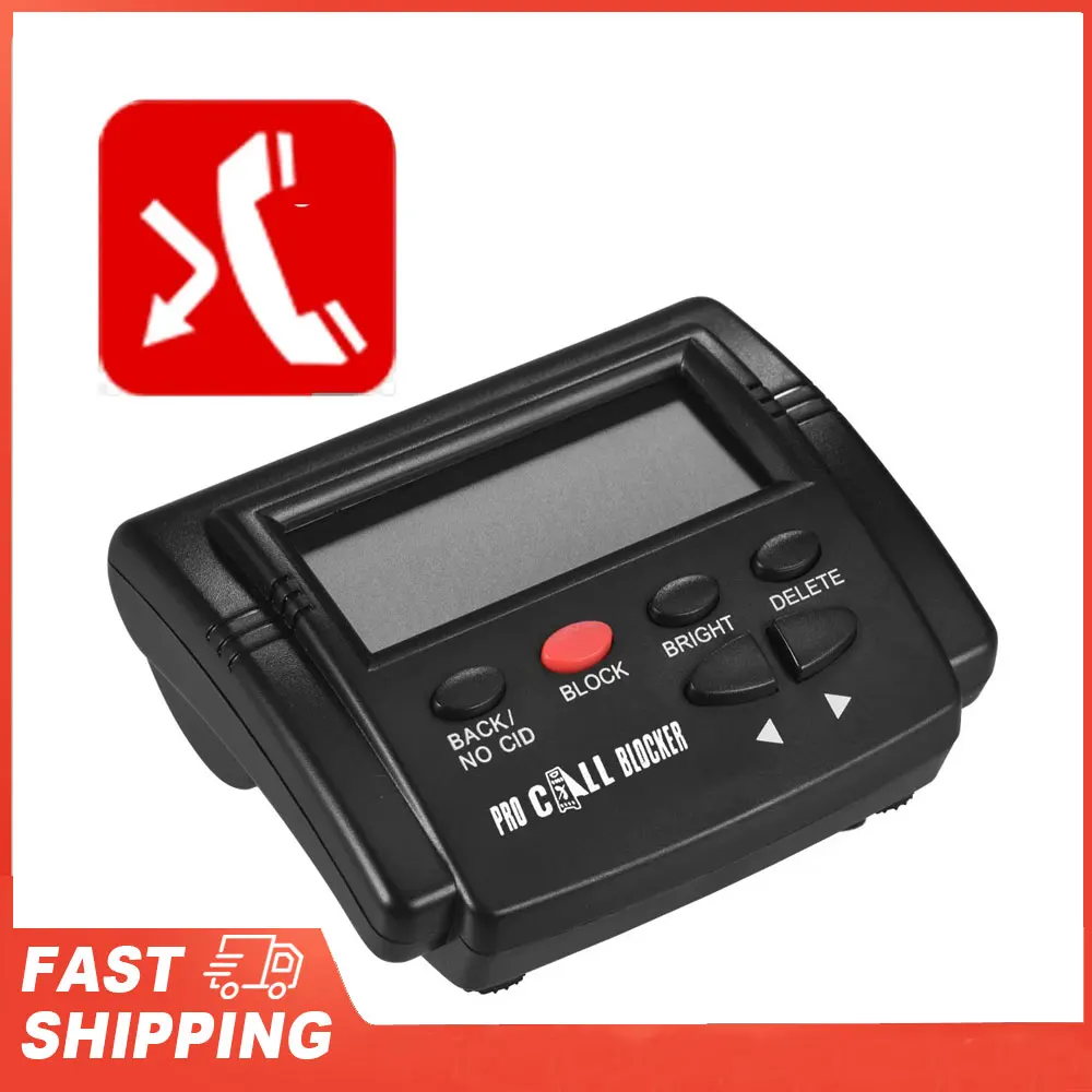 

1500-устройство с идентификатором вызывающего абонента, блок с одним касанием, блокировка вызовов, блокировка вызовов, устройства для вызовов для телефонов, стационарный телефон