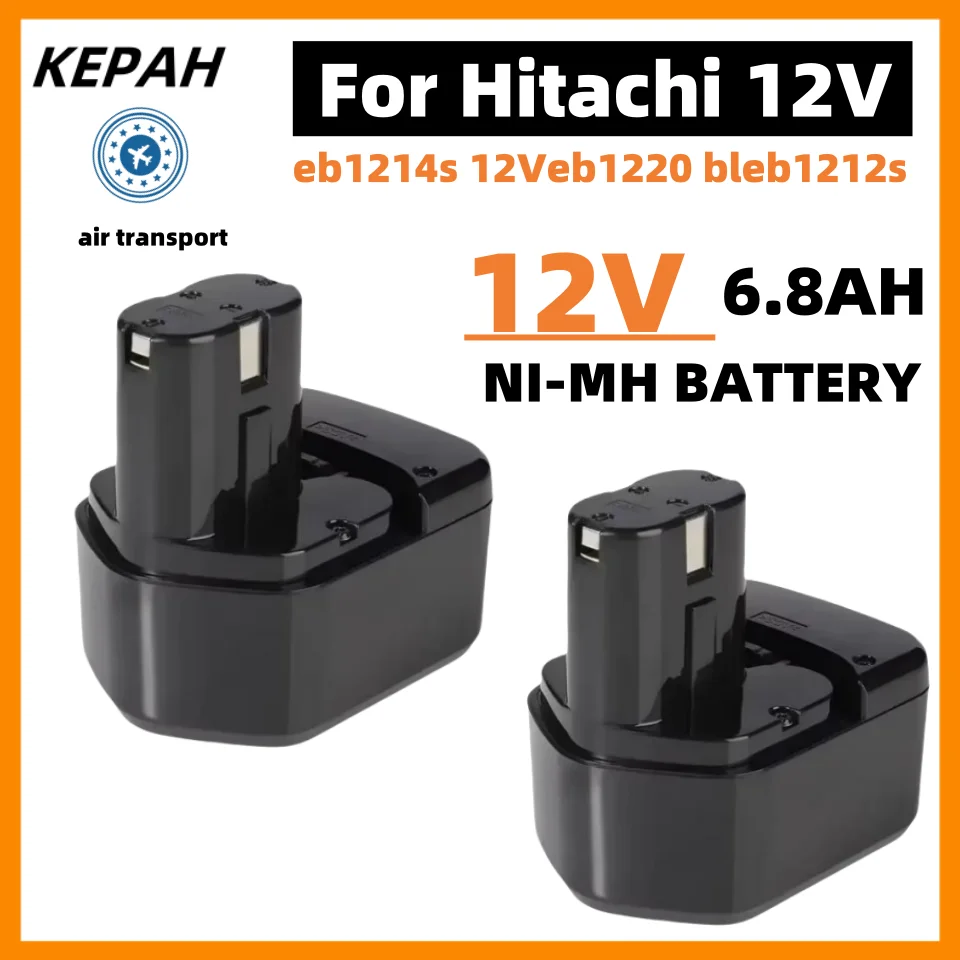 Advanced quality options 12V 6.8ah Hitachi eb1214s 12V eb1220bl eb1212s wr12dmr cd4d dh15dv C5D DS 12dvf3 battery