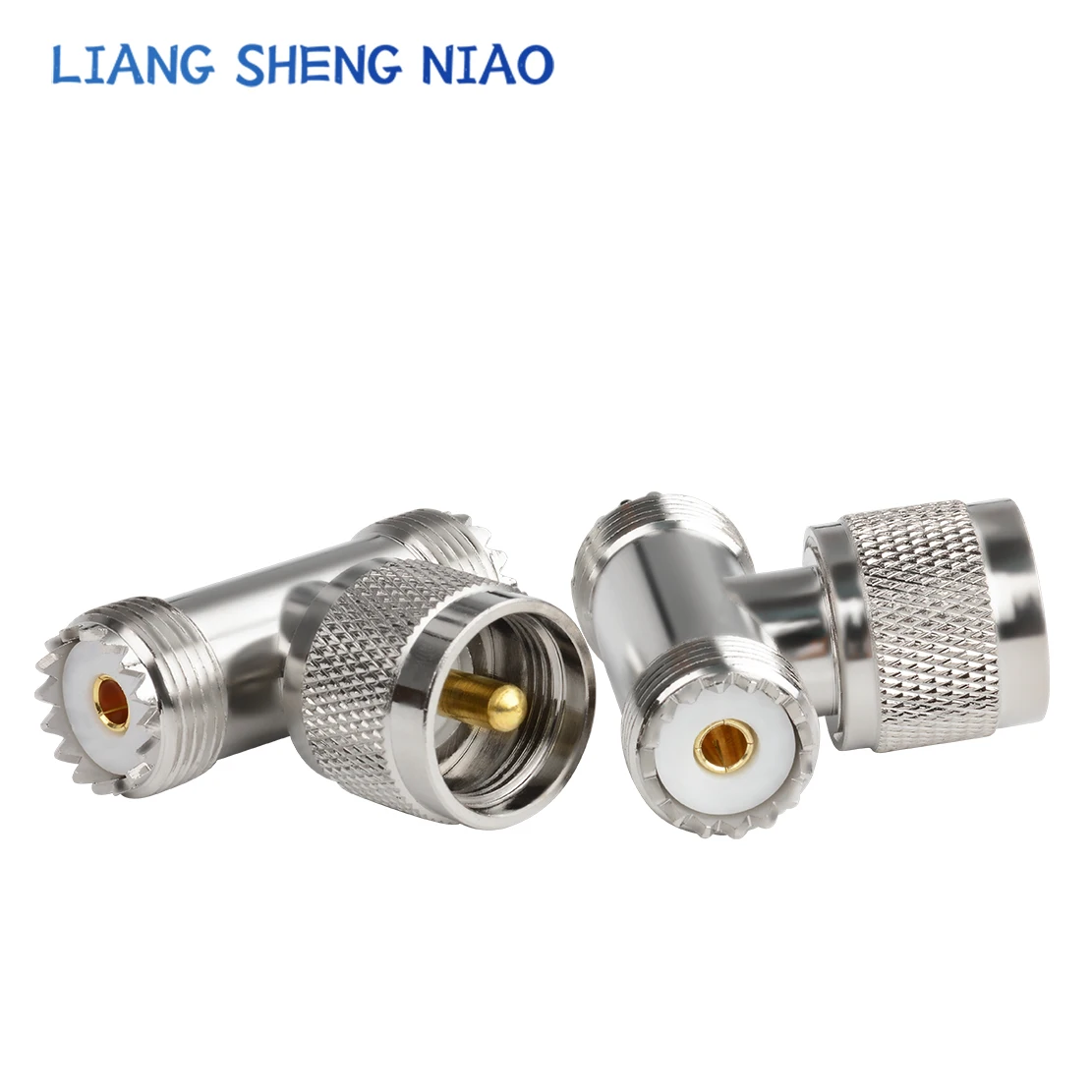 UHF-JKK KJK adapter, UHF female three-way connector, M male connector, SL16 adapter, UHF male one revolving two female connector