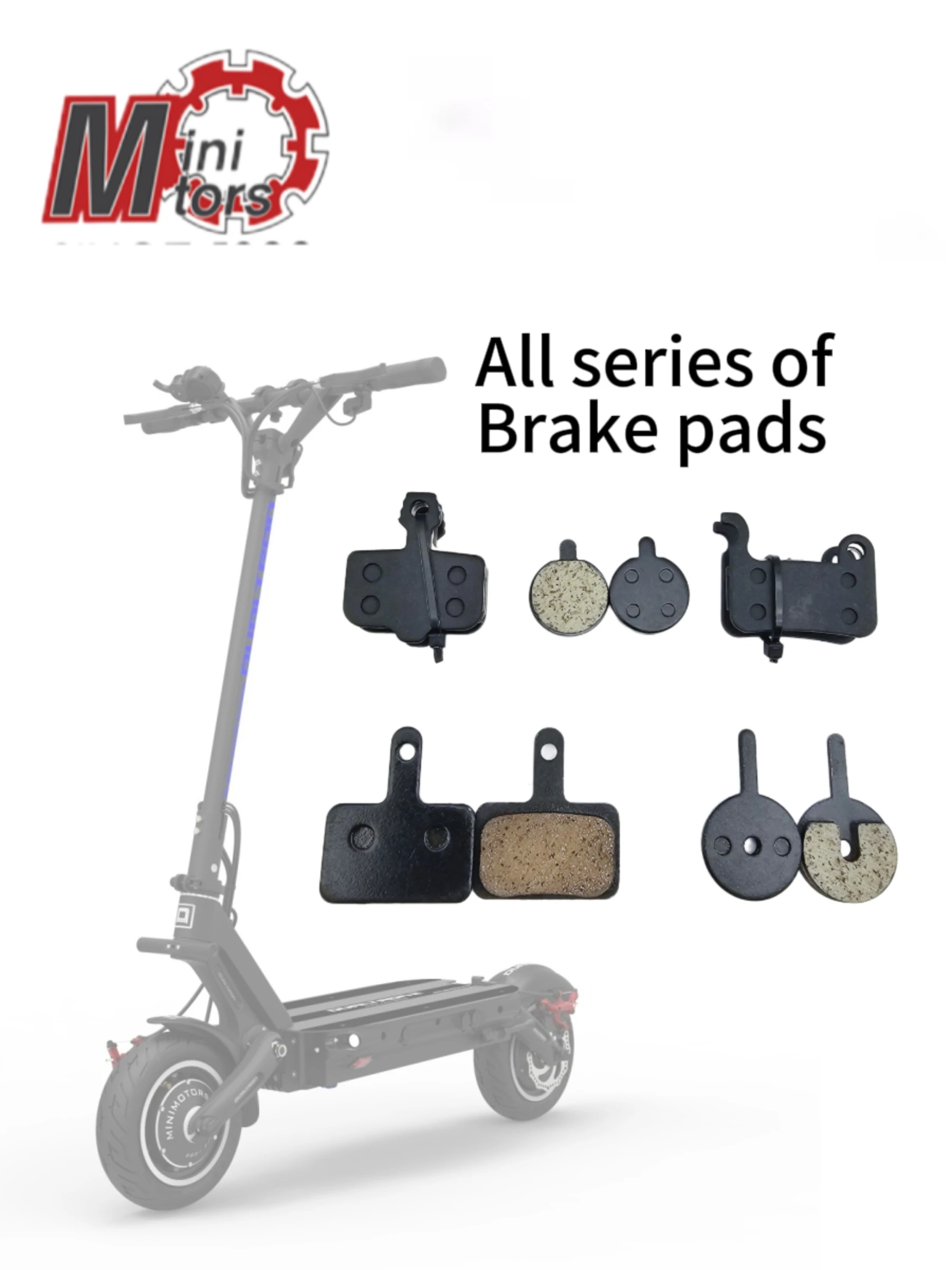 Plaquettes de frein pour scooter électrique MINIMOTORS DUALTRON, frein à disque original, NUTT victor tonnerre aigle DT3