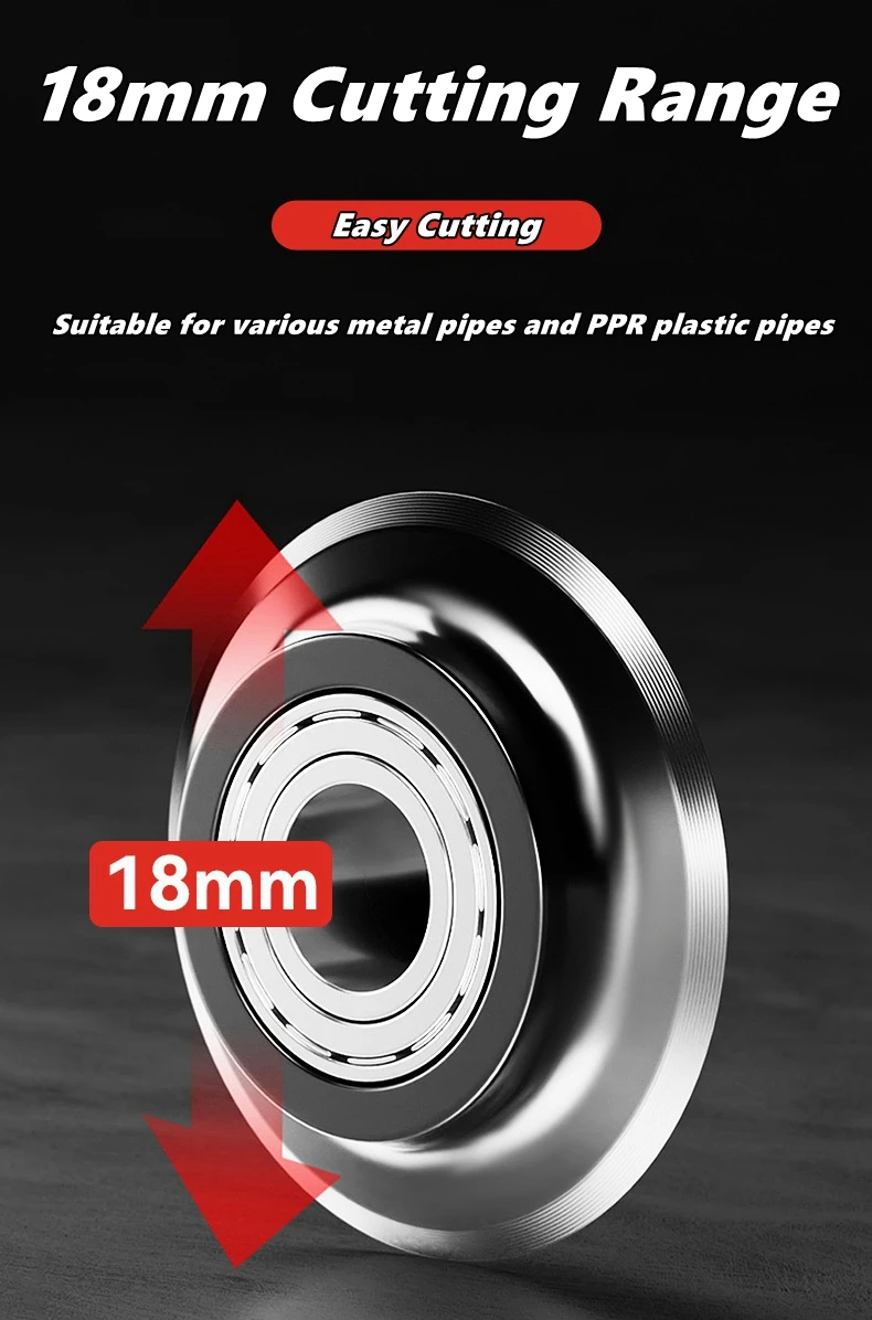 

Инструмент для резки храповым механизмом 8-29 мм, универсальный станок для резки труб, нержавеющая сталь, медь, алюминий, шланг для резки храповым механизмом, руководство