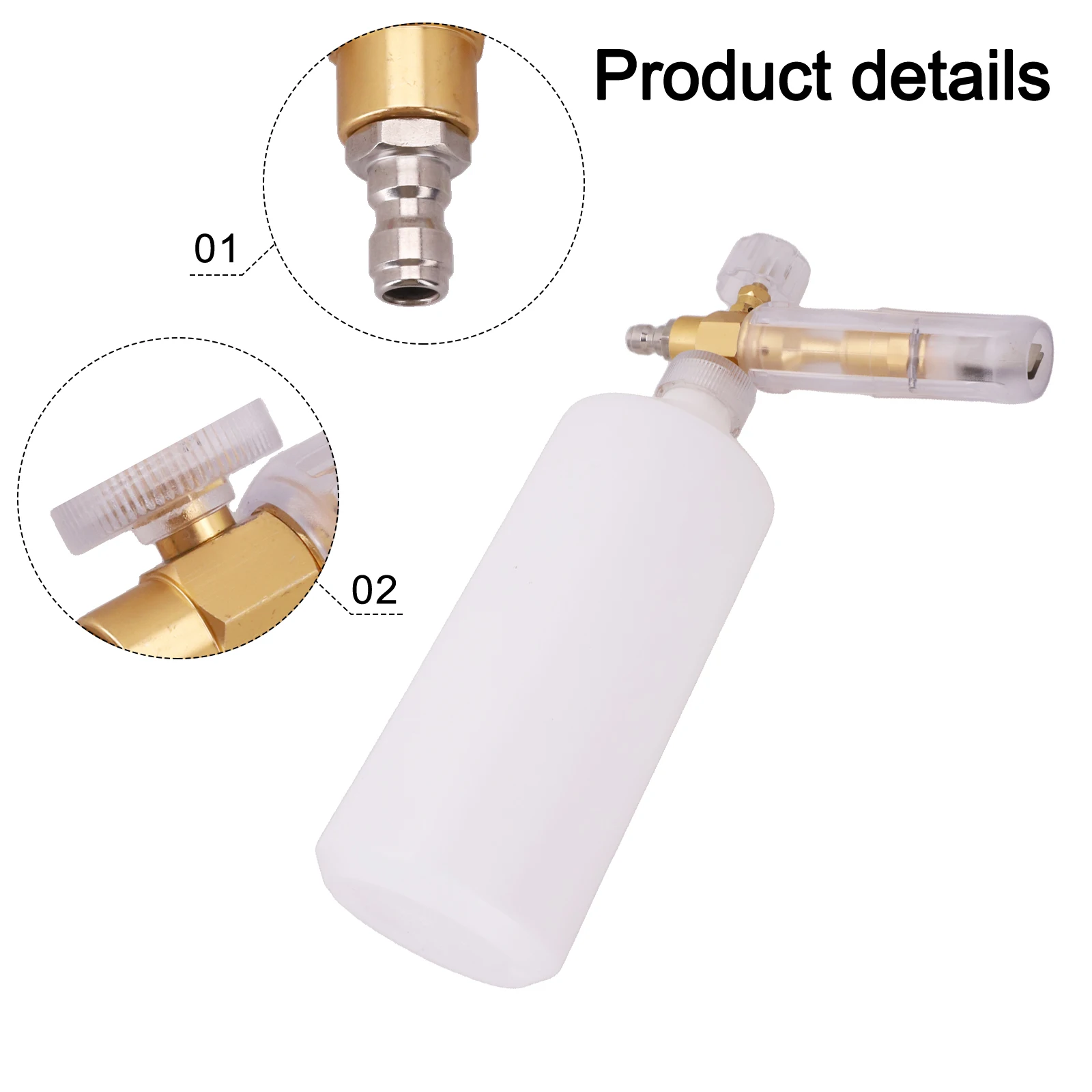 

Эффективный генератор пены для автомойки, генератор пены для чистки автомобиля, эффективный инструмент для пены для дома, сада, аксессуар на складе