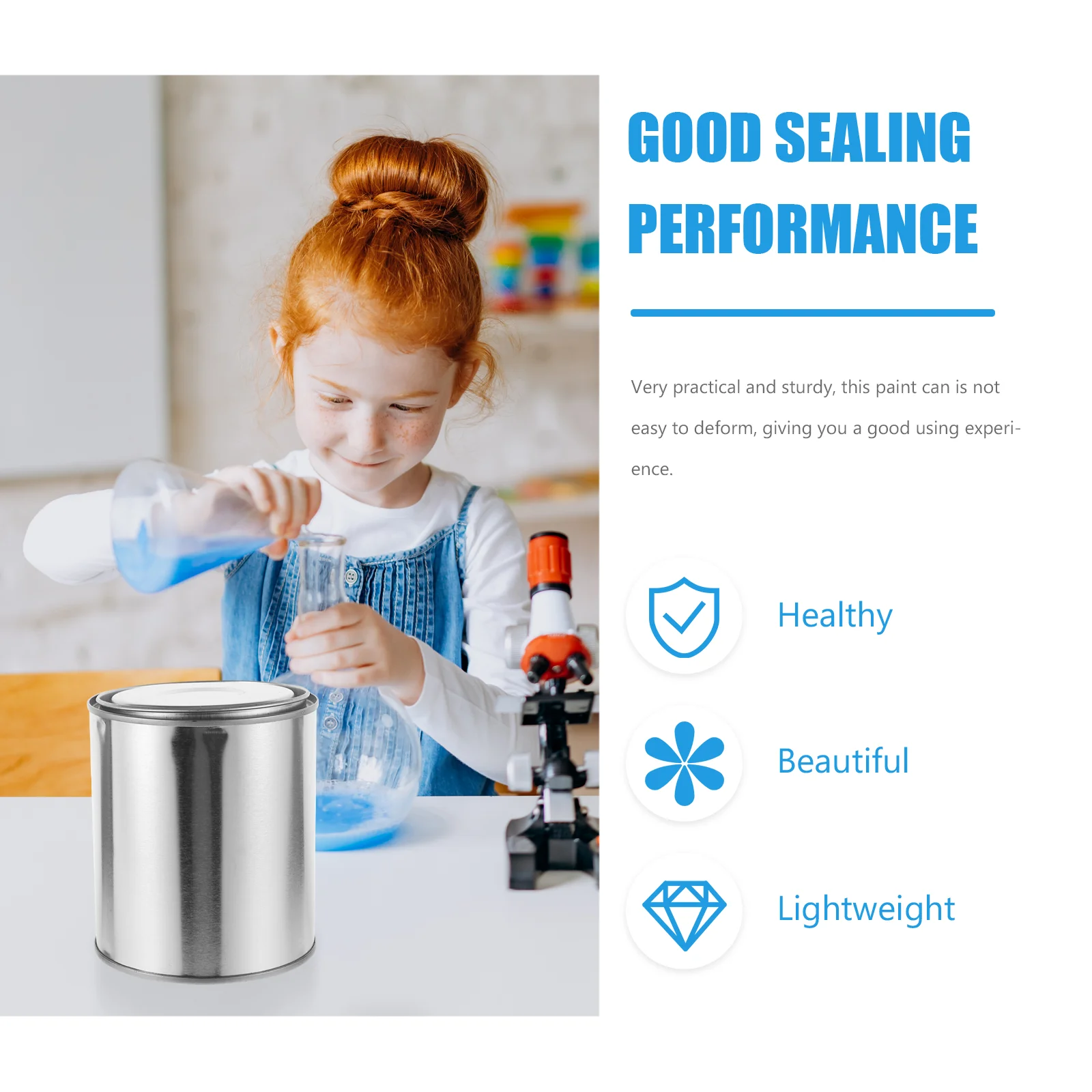 5pcs Empty Metal Paint Cans with Lids Paint Storage Containers Tiny Empty Pitch Small Metal Pails oil paint can