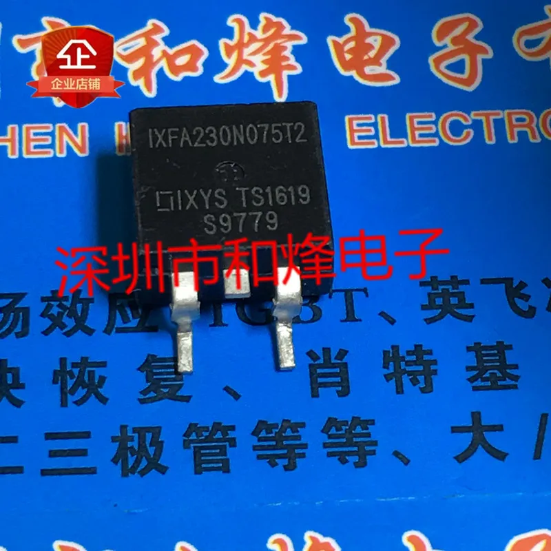 (5 قطع) IXFA80N25X3 IXTA96P085T TO-263 / IXFA230N075T2-7 230V 75A / IXFA230N075T2 75V 230A TO-263