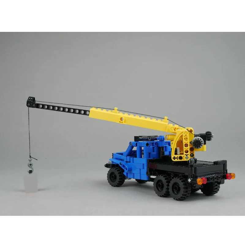 

MOC-195993 Classic New Cargo Crane Truck Building Block Model, 435 Parts, Boys' and Children's Birthday and Christmas Toy Gift