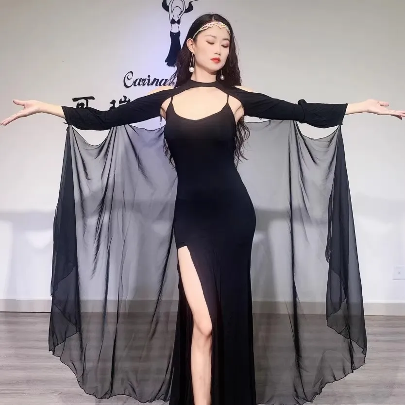 fantasia adulto feminino feminina saia dança do ventre cigana vestidos de baile roupa danca mulher fantasias femininas adultas halloween roupas trajes traje veu seda longa folclórica chinesa vestido para mulheres saias