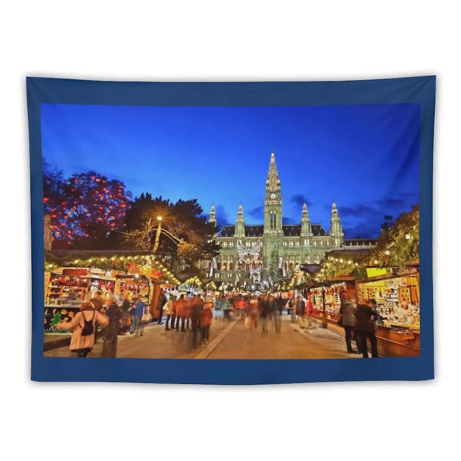 

Christmas market in Vienna Tapestry Things To The Room Bedroom Decor Aesthetic Wallpaper Bedroom Tapestry